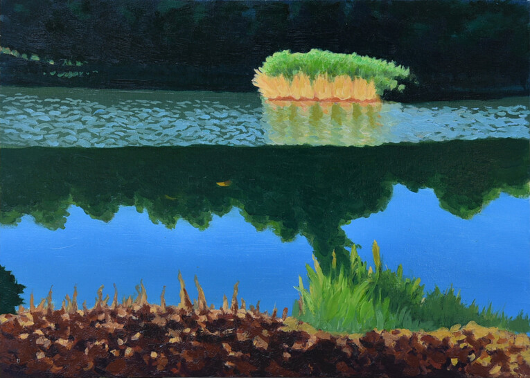 Mimi Dobreva Ezeroto Fragment I 2024 50x70 pmb w