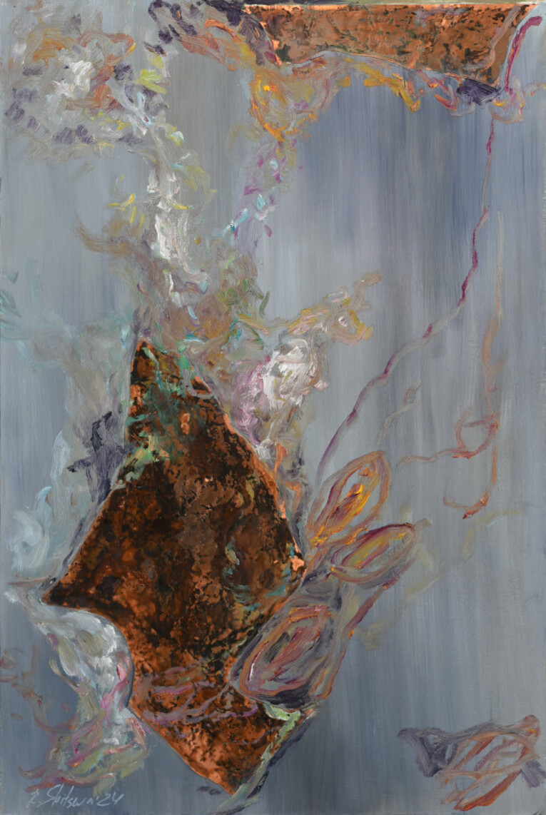 Ralitsa Stoiceva Levitation II 120x80 smt platno w